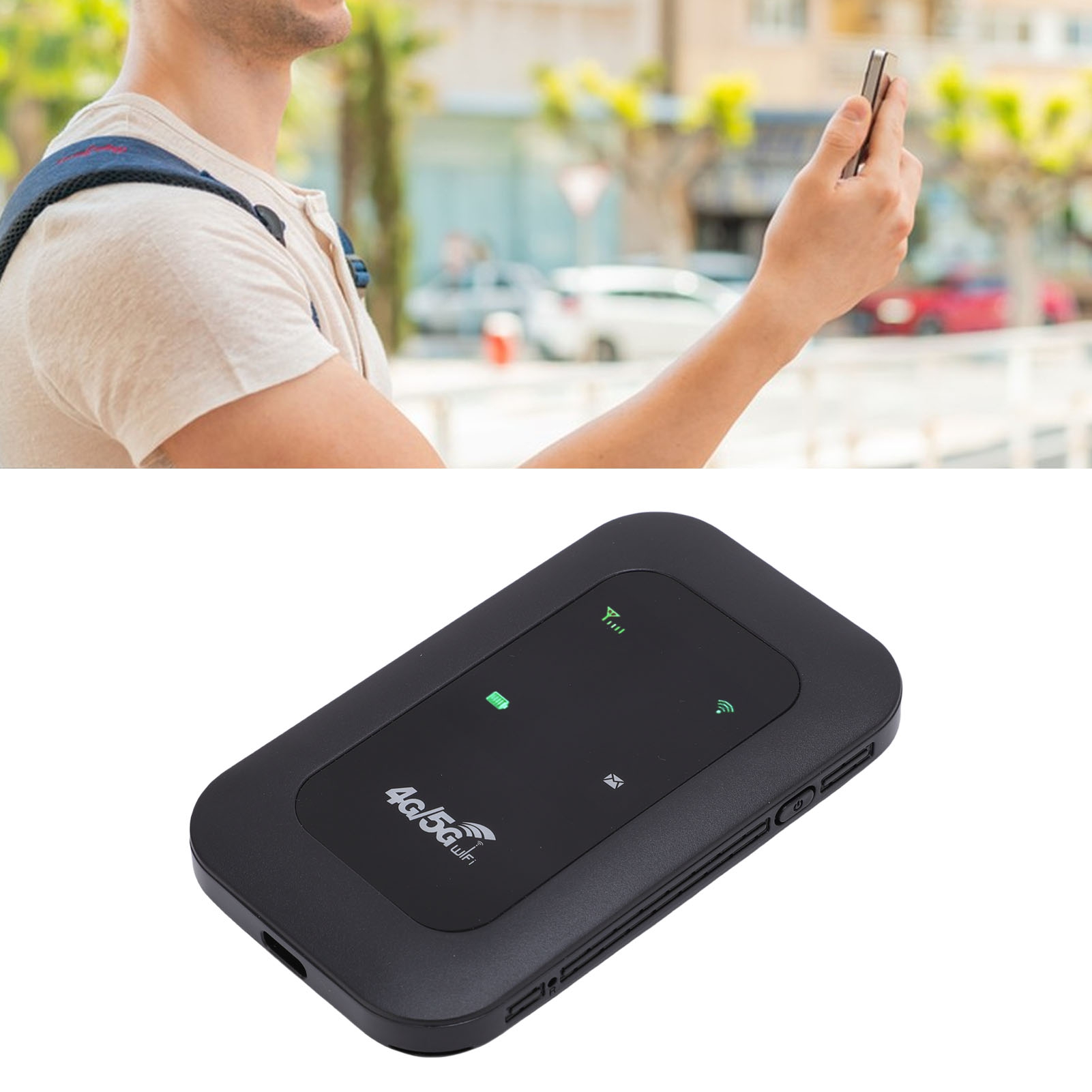 Adjustable Laptop Table - 4G 5G WiFi Hotspot Mobile WiFi
