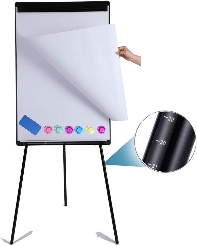 Whiteboard Easel Tripod - Dry Erase Easel 36x24 inch Magnetic