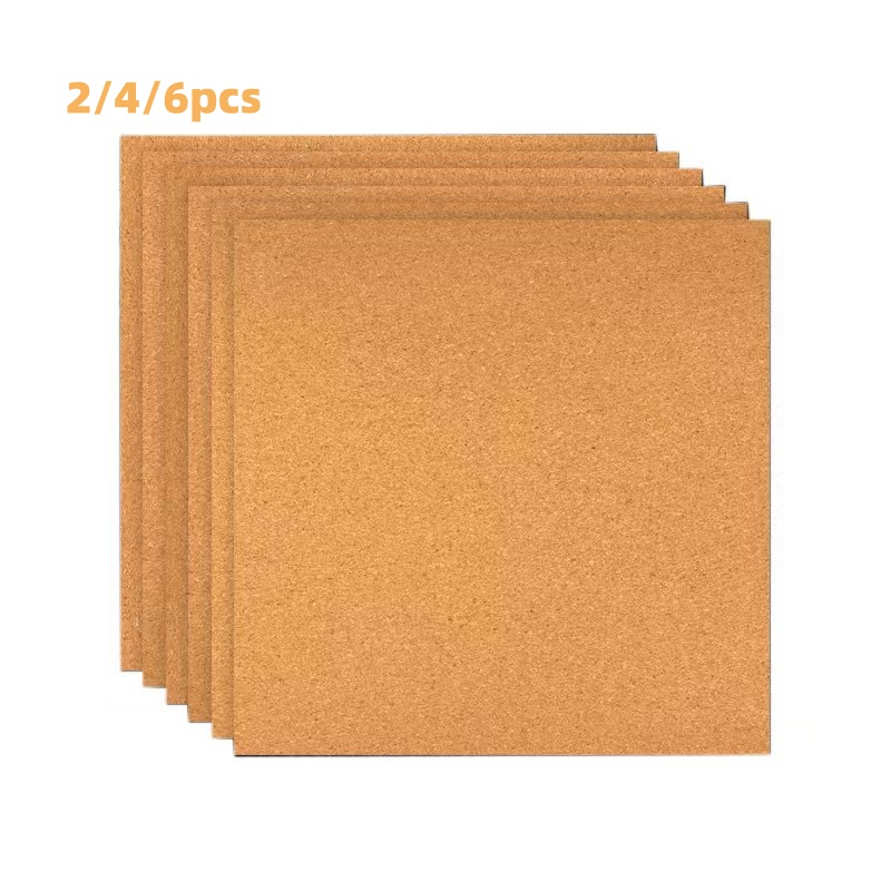 Office Furniture Online - 2/4/6 Pieces of Square Cork Boards