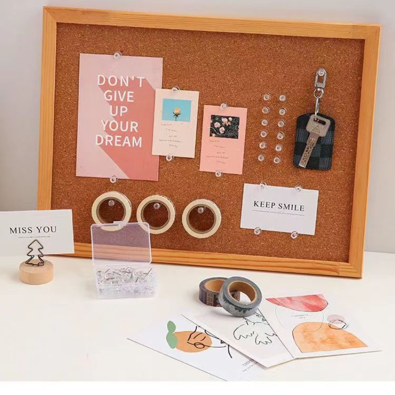 50/100Pcs Push Pins Transparen - огляд і ціна Office Furniture Online