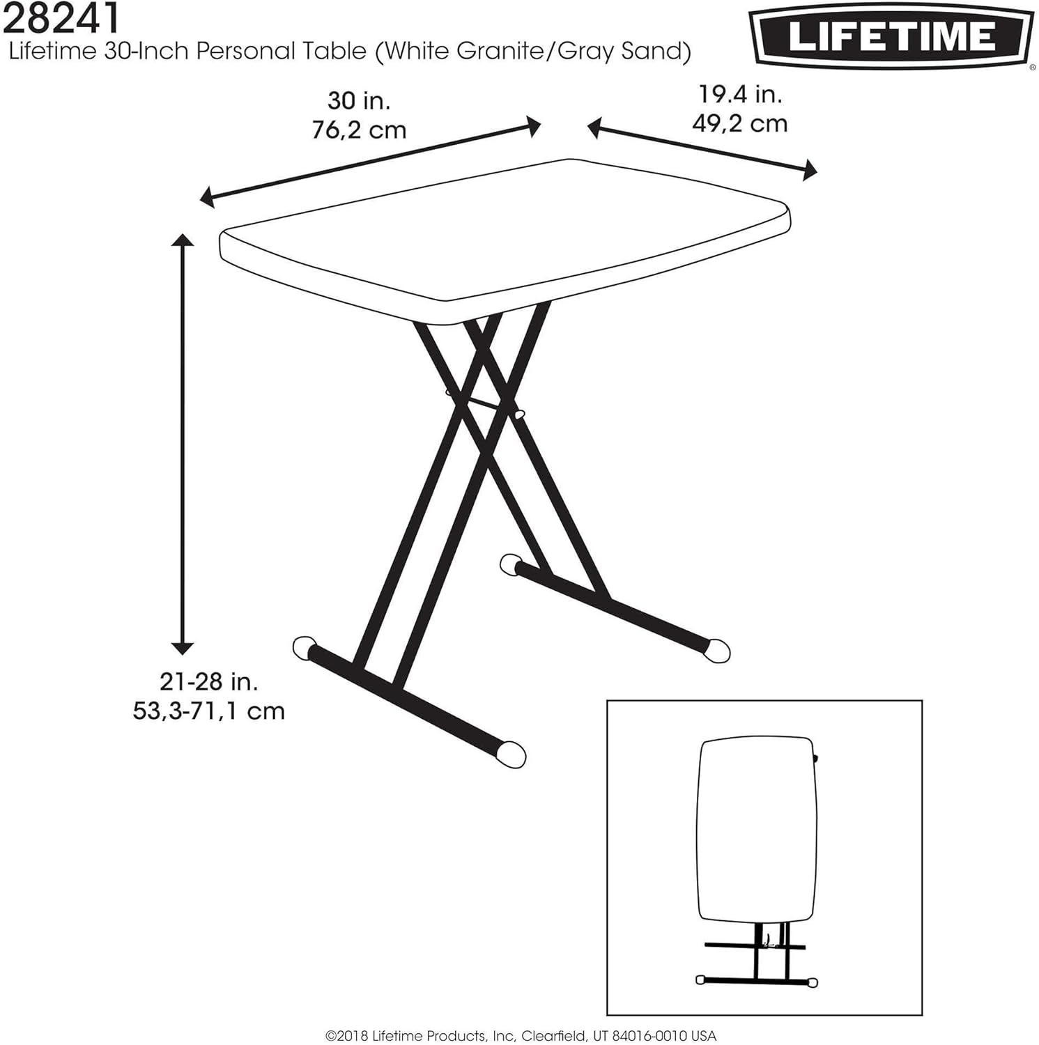 Adjustable Folding Laptop Tabl - огляд і ціна Adjustable Laptop Table