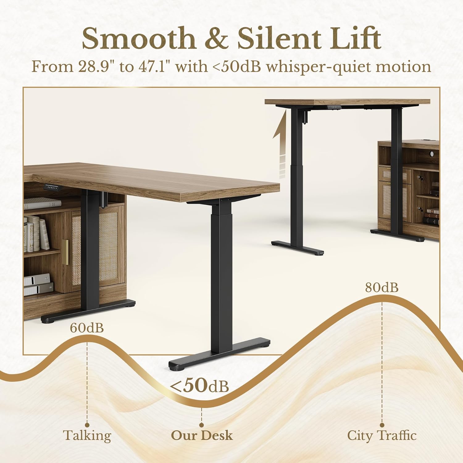 Home Office Furniture Set, 48' - огляд і ціна Office Furniture Solutions