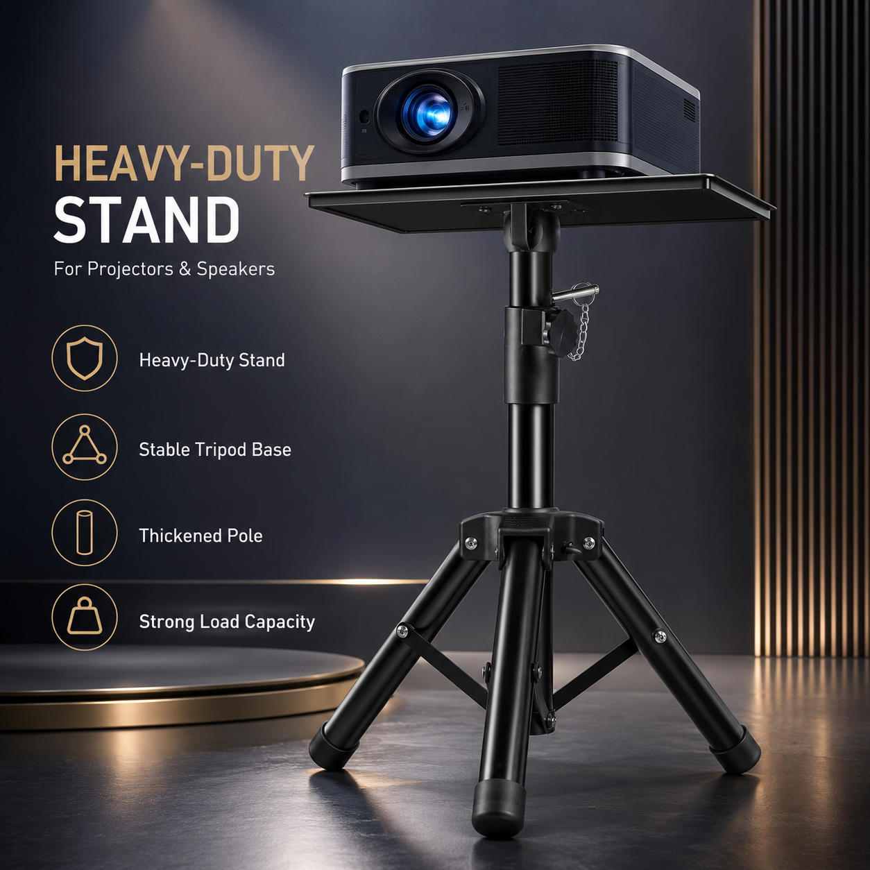 Thickened Metal Tray Tripod St - огляд і ціна Adjustable Laptop Table
