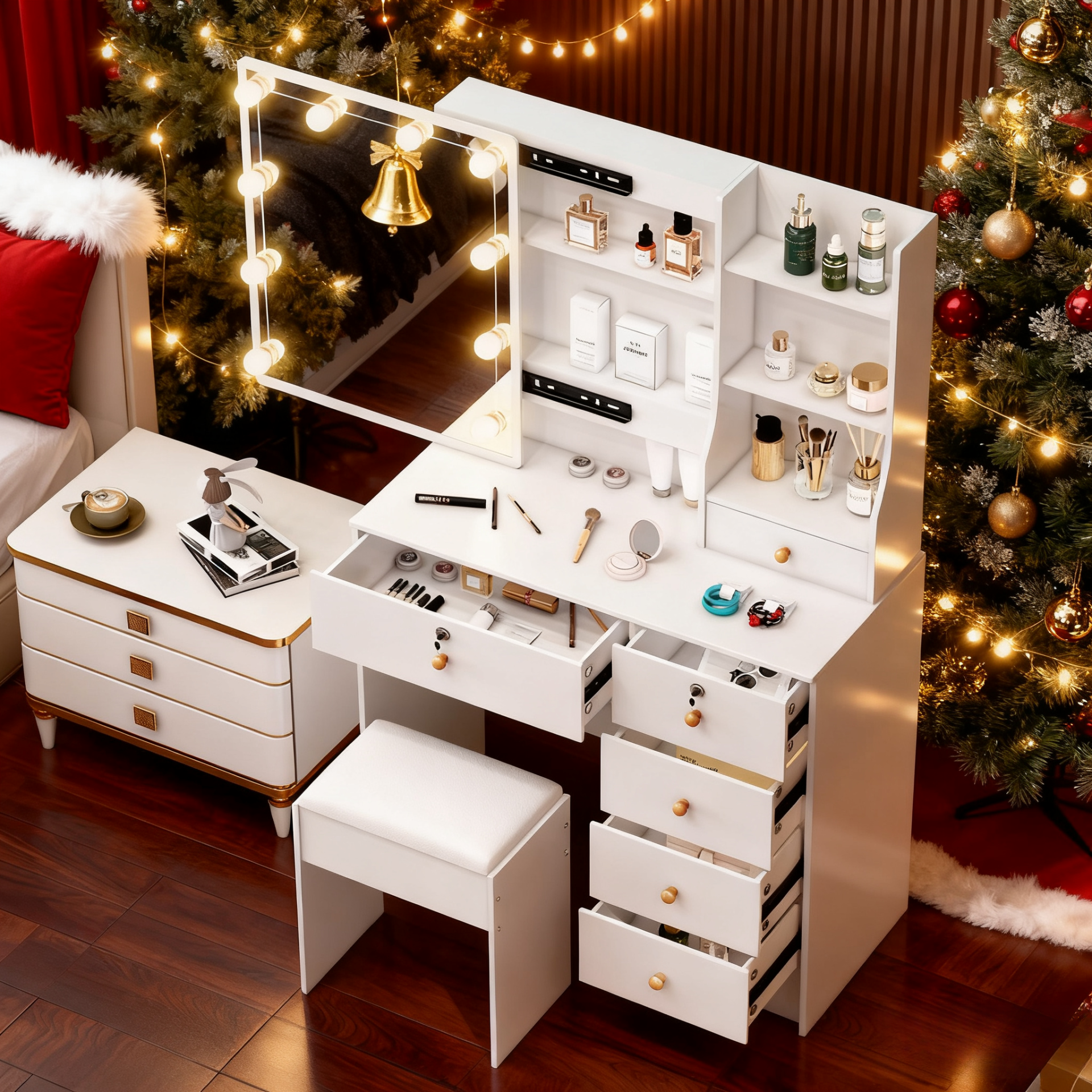 Modern LED Lighted Vanity Dres - огляд і ціна Office Furniture Now