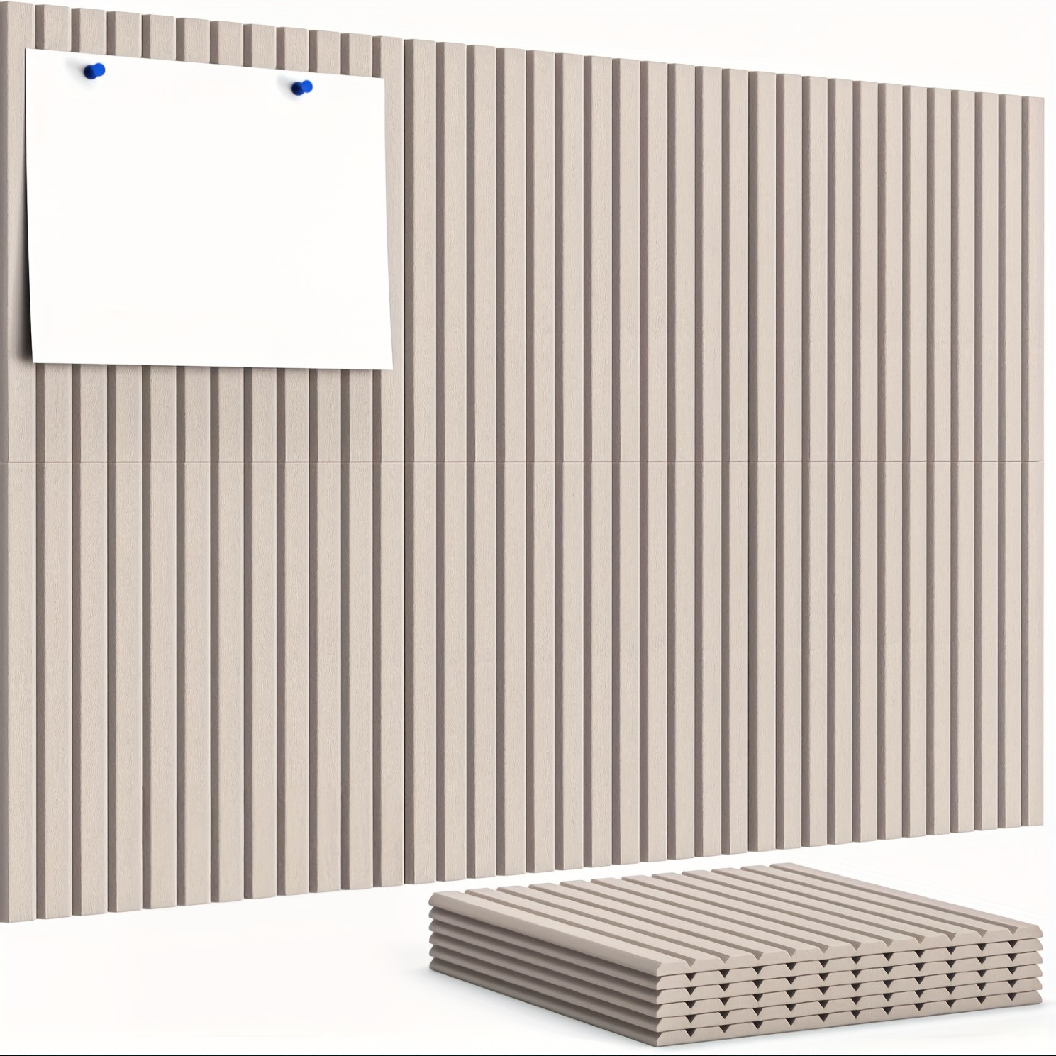 6 PCS  Felt Wall Tiles，Cork Bu - огляд і ціна Office Furniture Online