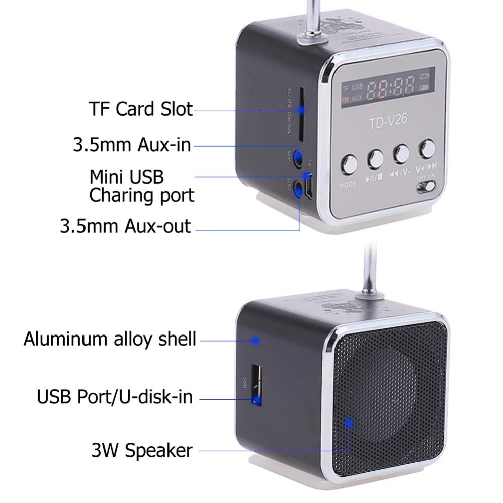 Portable Mini FM Radio Micro T - огляд і ціна Adjustable Laptop Table