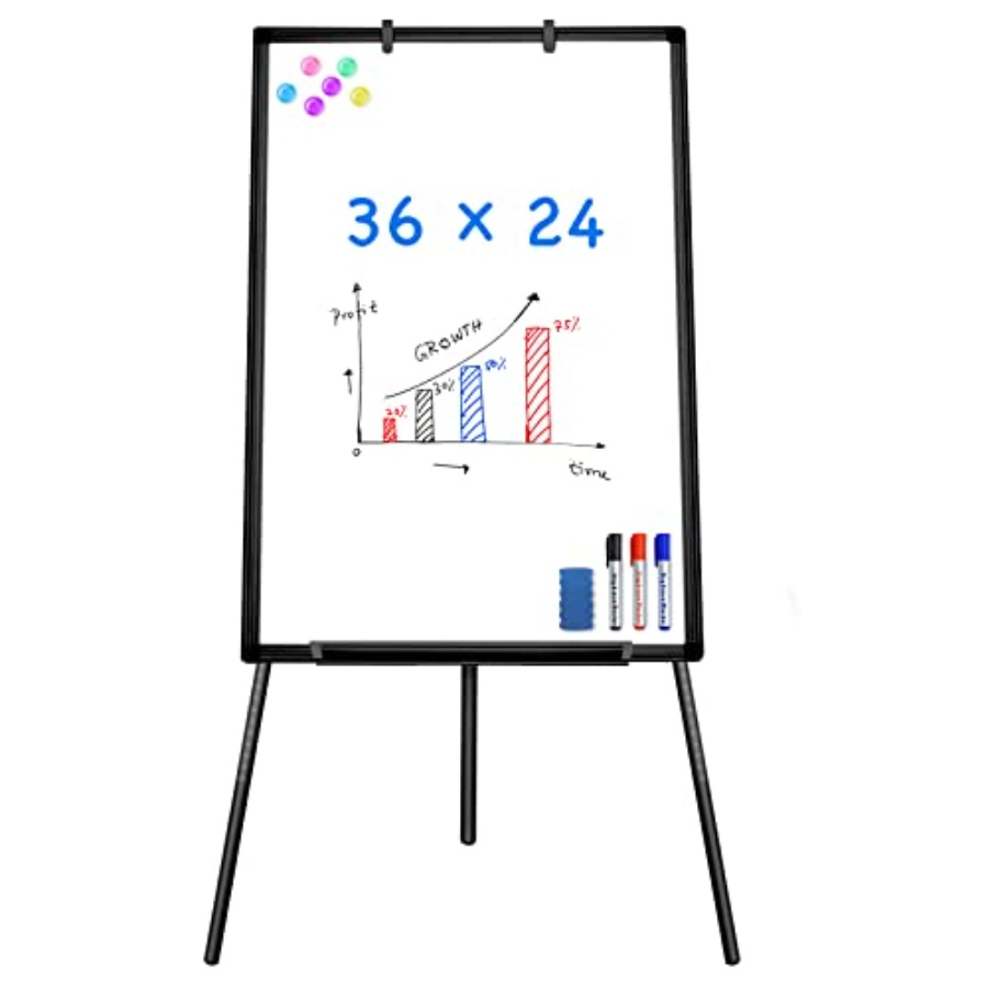 Easel Whiteboard - Magnetic Po - огляд і ціна Whiteboard Easel Tripod