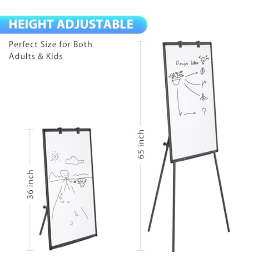 Easel Whiteboard - Magnetic Po - огляд і ціна Whiteboard Easel Tripod