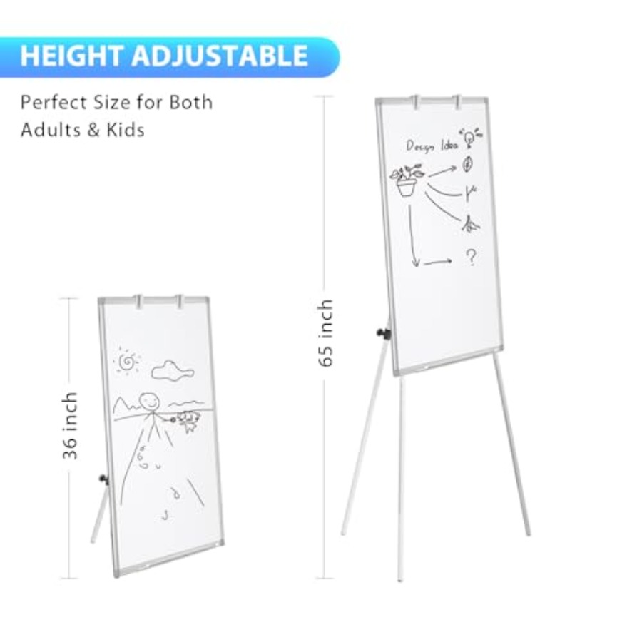 Easel Whiteboard - Magnetic Po - огляд і ціна Whiteboard Easel Tripod