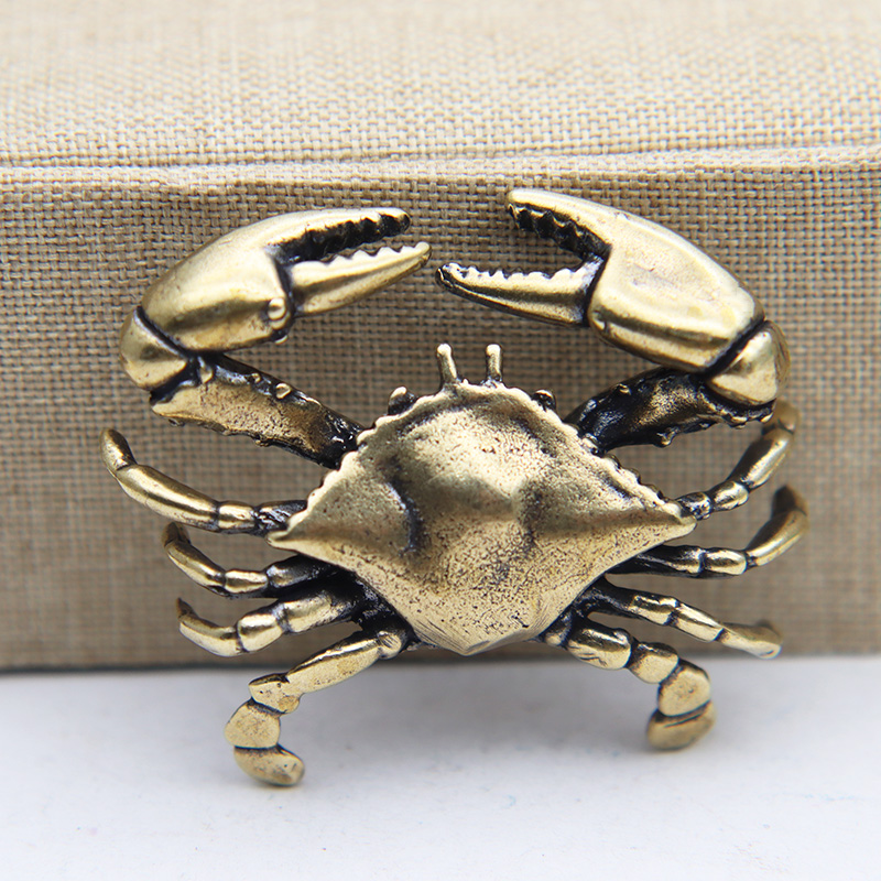 Brass Crab Small Statue Deskto - огляд і ціна Office Furniture Solutions