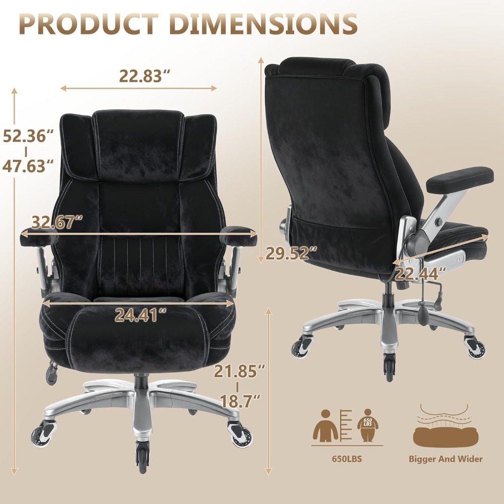 Big And Tall Fabric Office Cha - огляд і ціна Office Furniture Plus