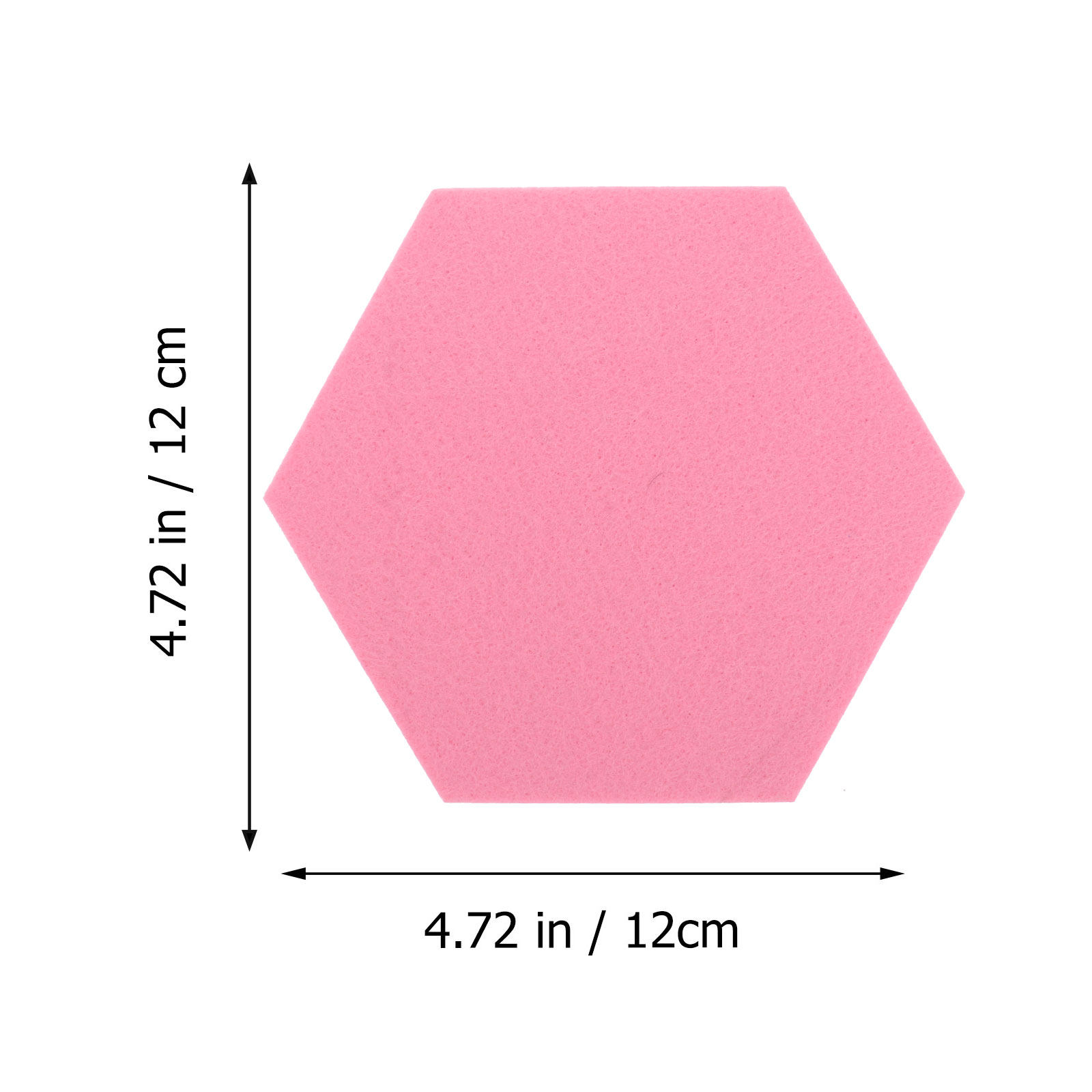 12Pcs Felt Hexagon Wall Memo B - огляд і ціна Office Furniture Online