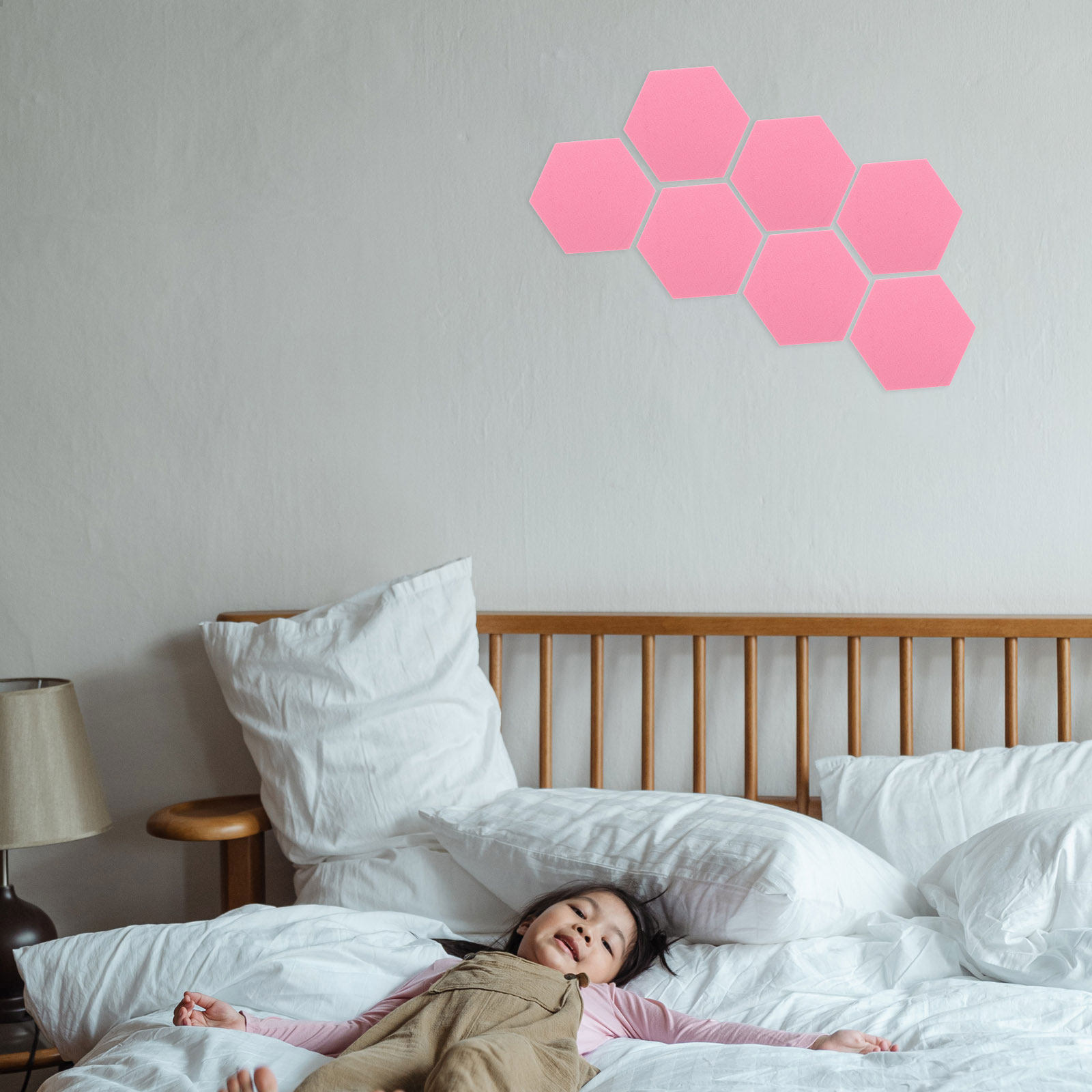 12Pcs Felt Hexagon Wall Memo B - огляд і ціна Office Furniture Online