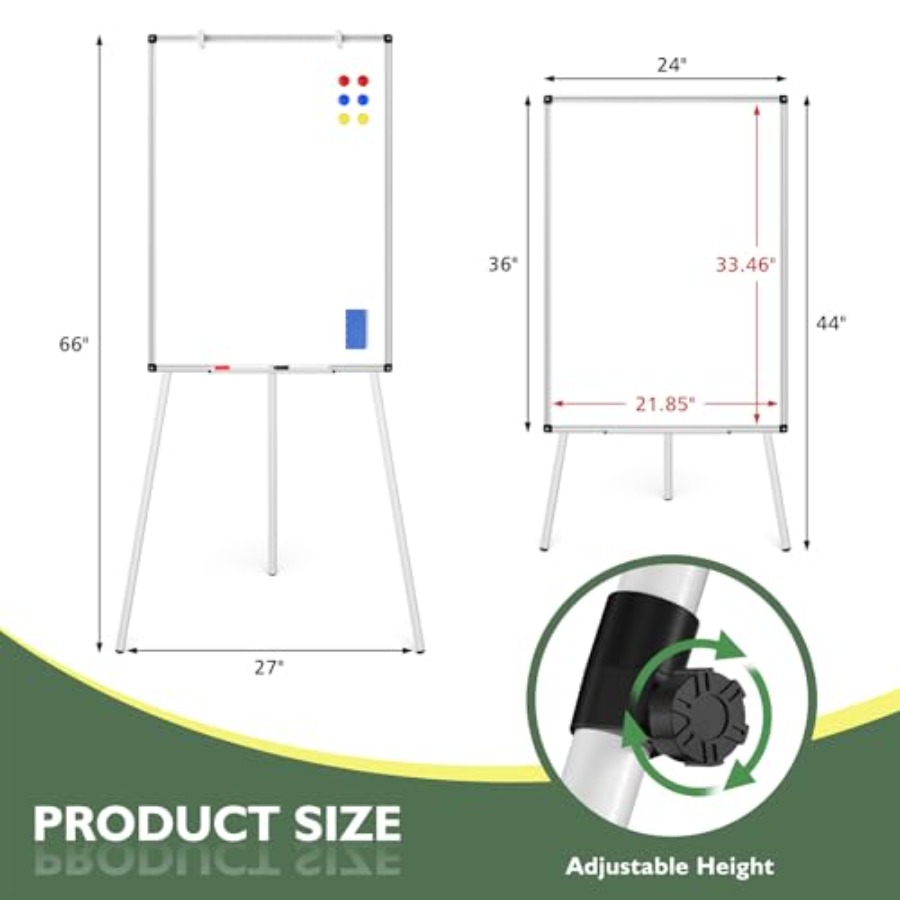 Magnetic Whiteboard Easel Stan - огляд і ціна Whiteboard Easel Tripod