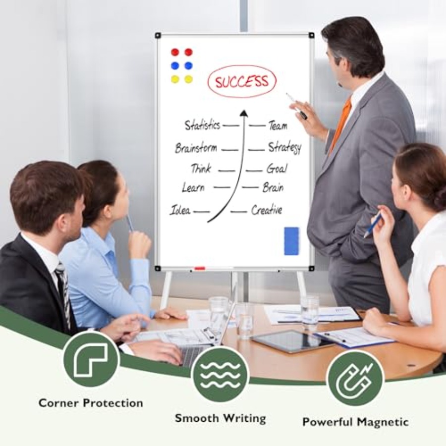 Magnetic Whiteboard Easel Stan - огляд і ціна Whiteboard Easel Tripod