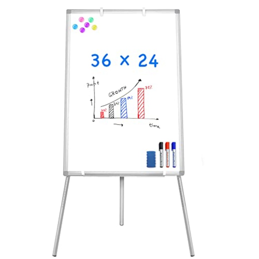 Easel Whiteboard - Magnetic Po - огляд і ціна Whiteboard Easel Tripod