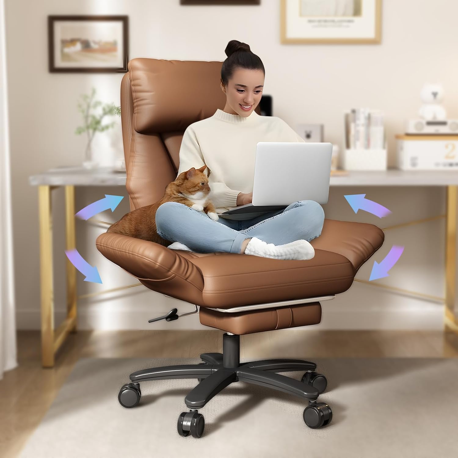 Cross Legged Office Chair with - огляд і ціна Office Furniture Plus