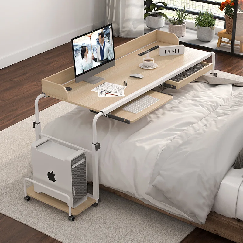 Overbed Desk Laptop Cart with  - огляд і ціна Adjustable Laptop Table