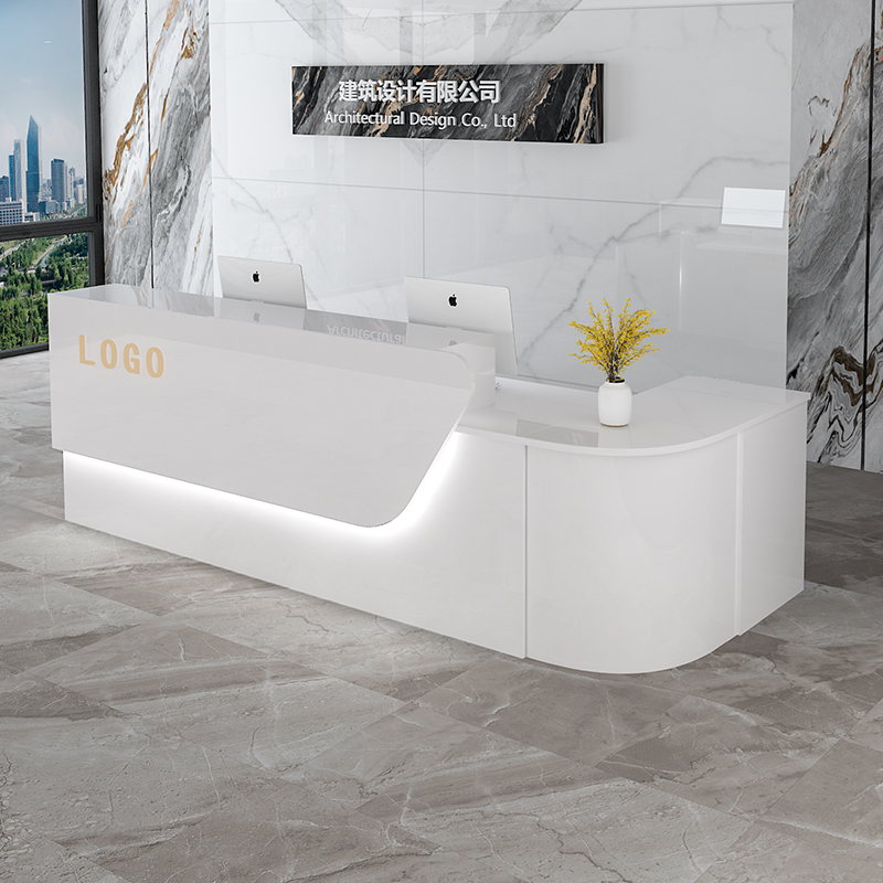 Storage Luxury Reception Desk  - огляд і ціна Office Furniture In Usa