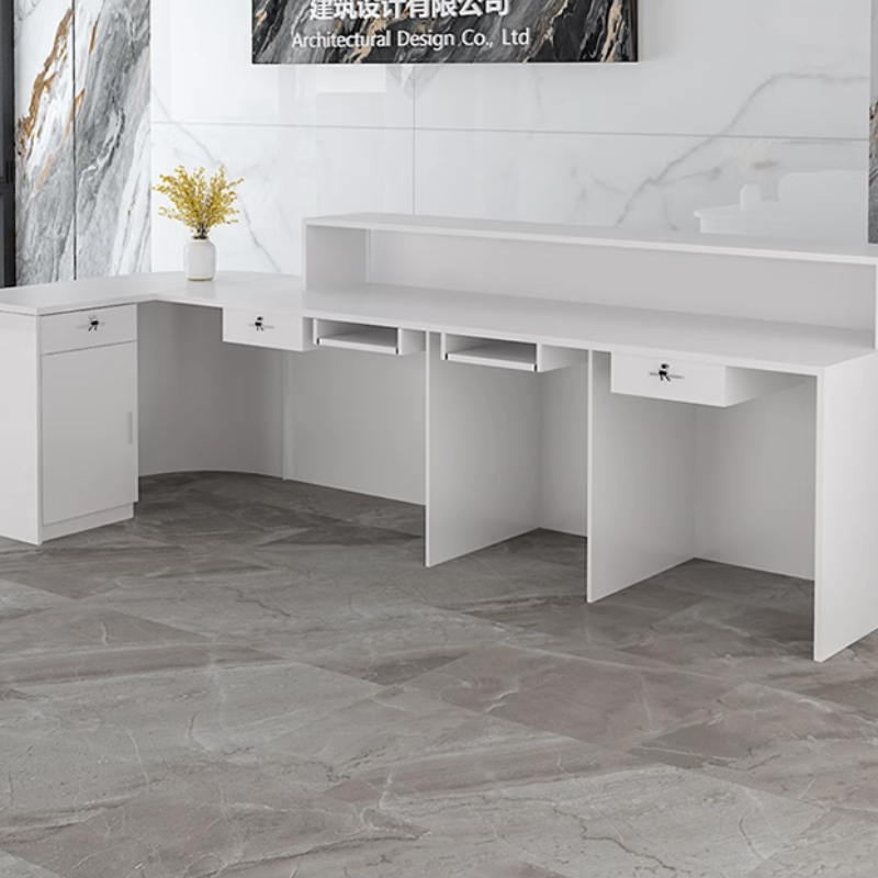 Storage Luxury Reception Desk  - огляд і ціна Office Furniture In Usa