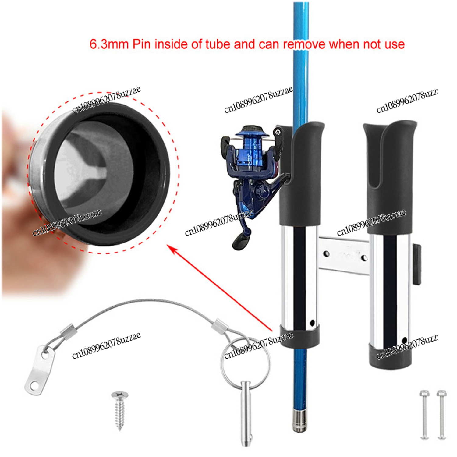 Two-piece Fishing Rod Holder 3 - огляд і ціна Office Furniture Plus