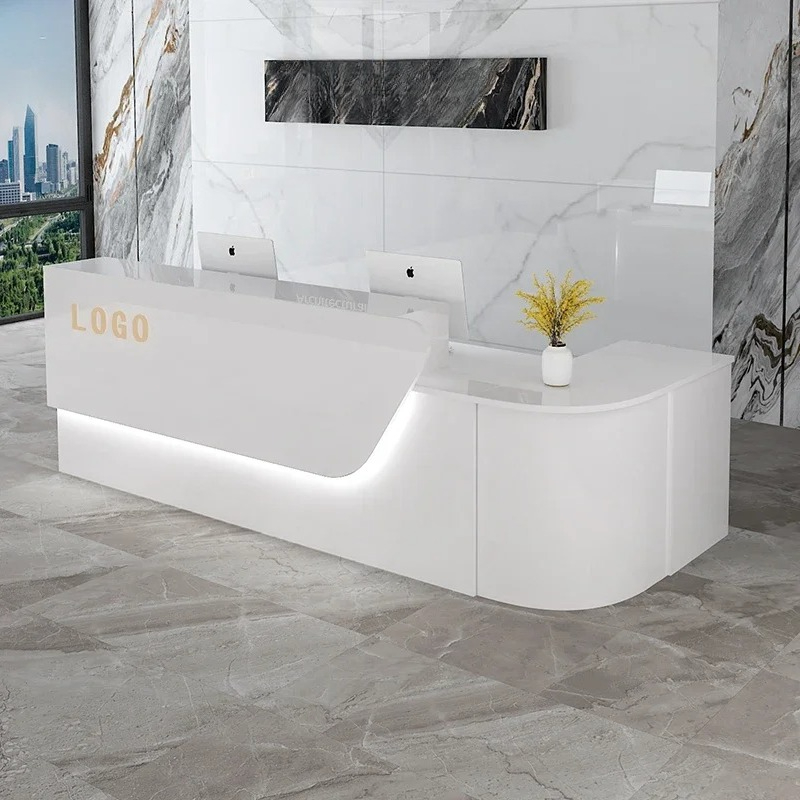 Storage Luxury Reception Desk  - огляд і ціна Office Furniture In Usa