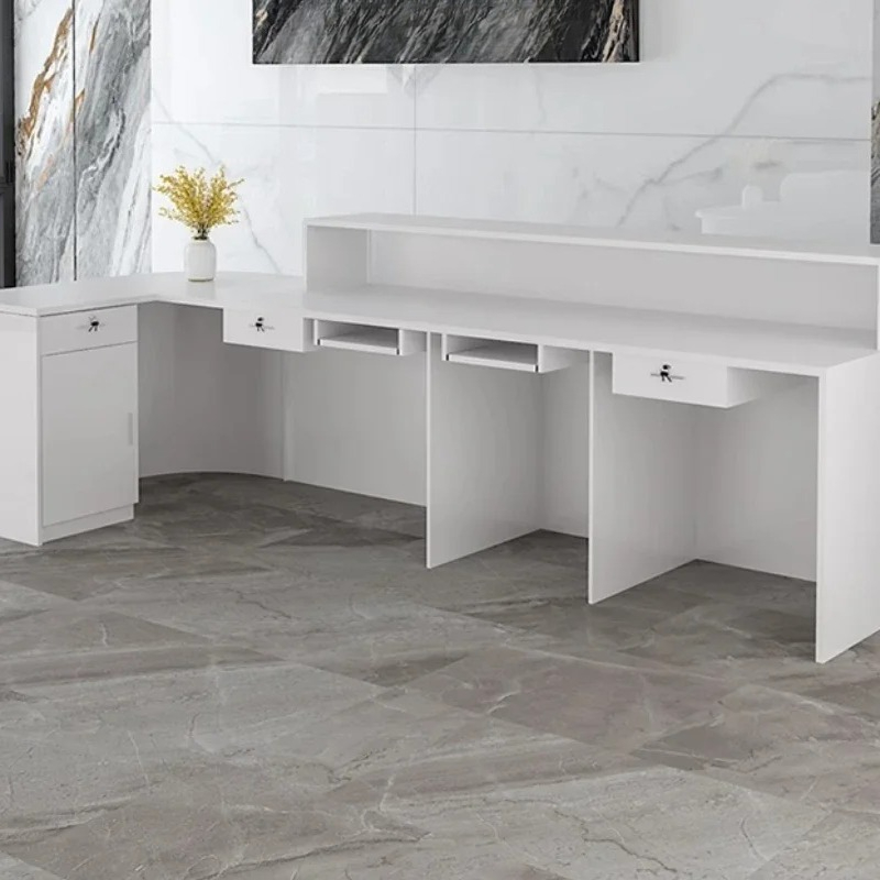 Storage Luxury Reception Desk  - огляд і ціна Office Furniture In Usa