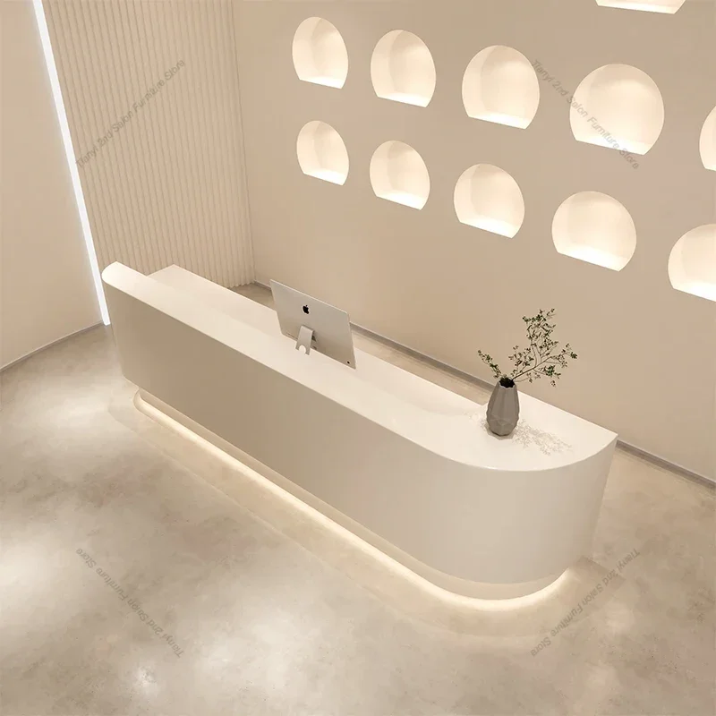 Cream Style Nordic Reception D - огляд і ціна Office Furniture Center