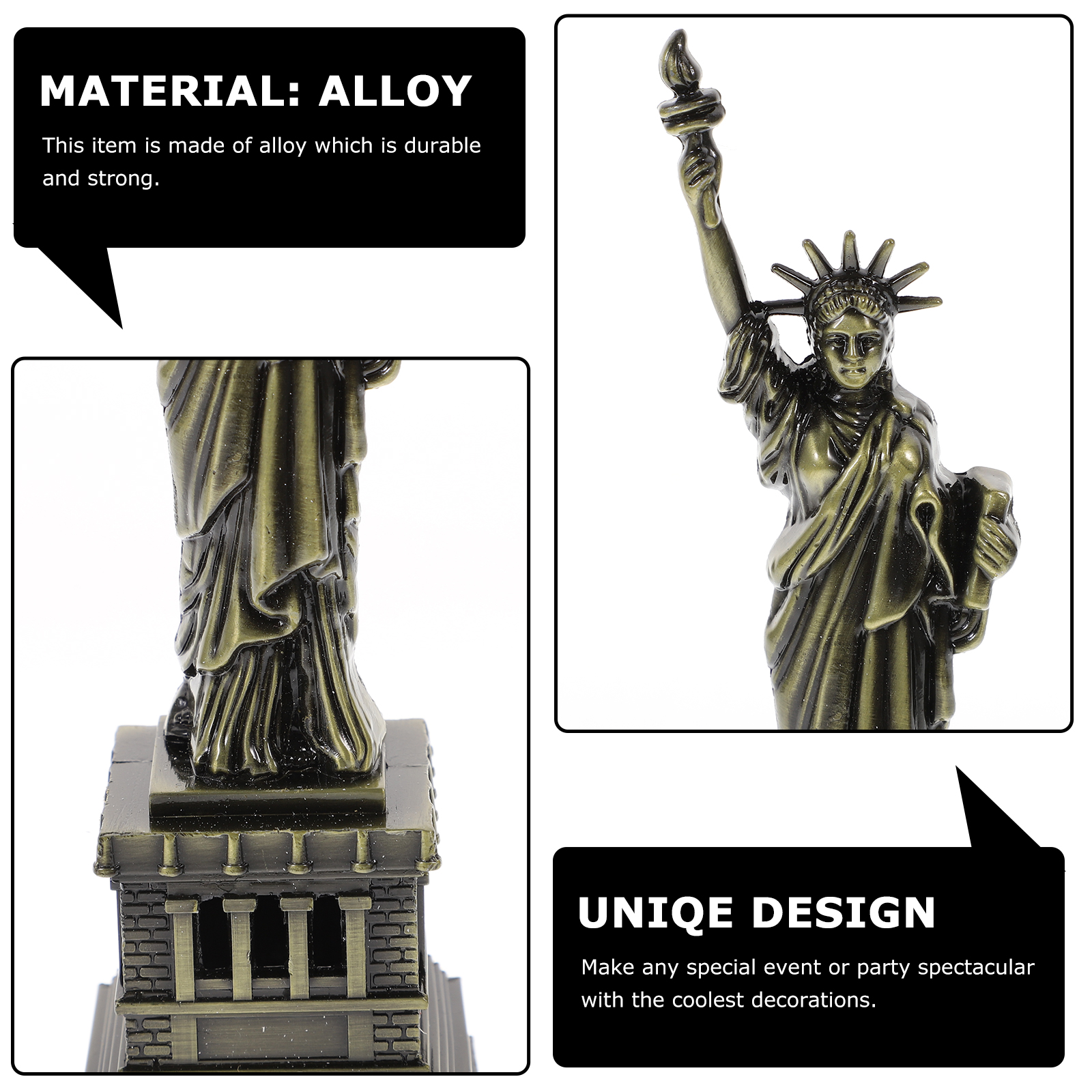 Retro Alloy Statue Of Decor Mi - огляд і ціна Office Furniture In Usa