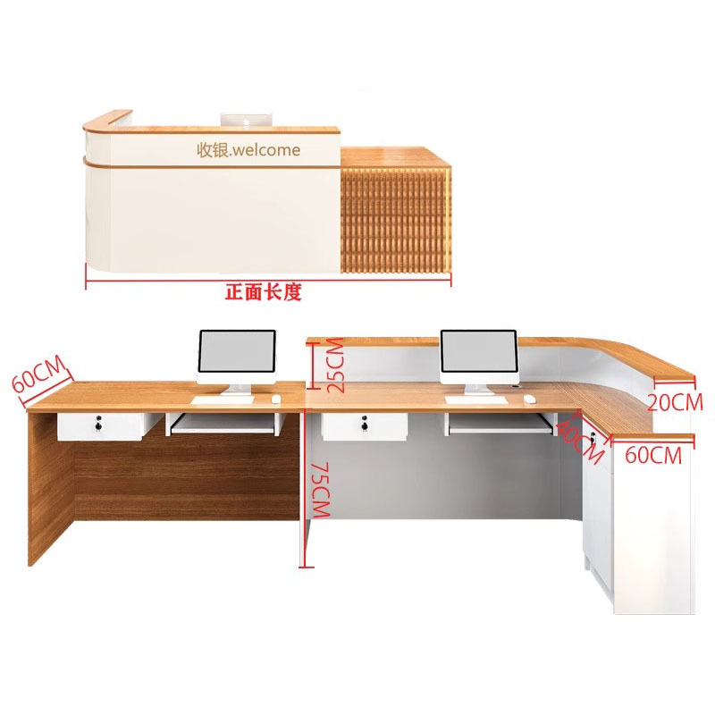 Storage Luxury Reception Desk  - огляд і ціна Office Furniture In Usa