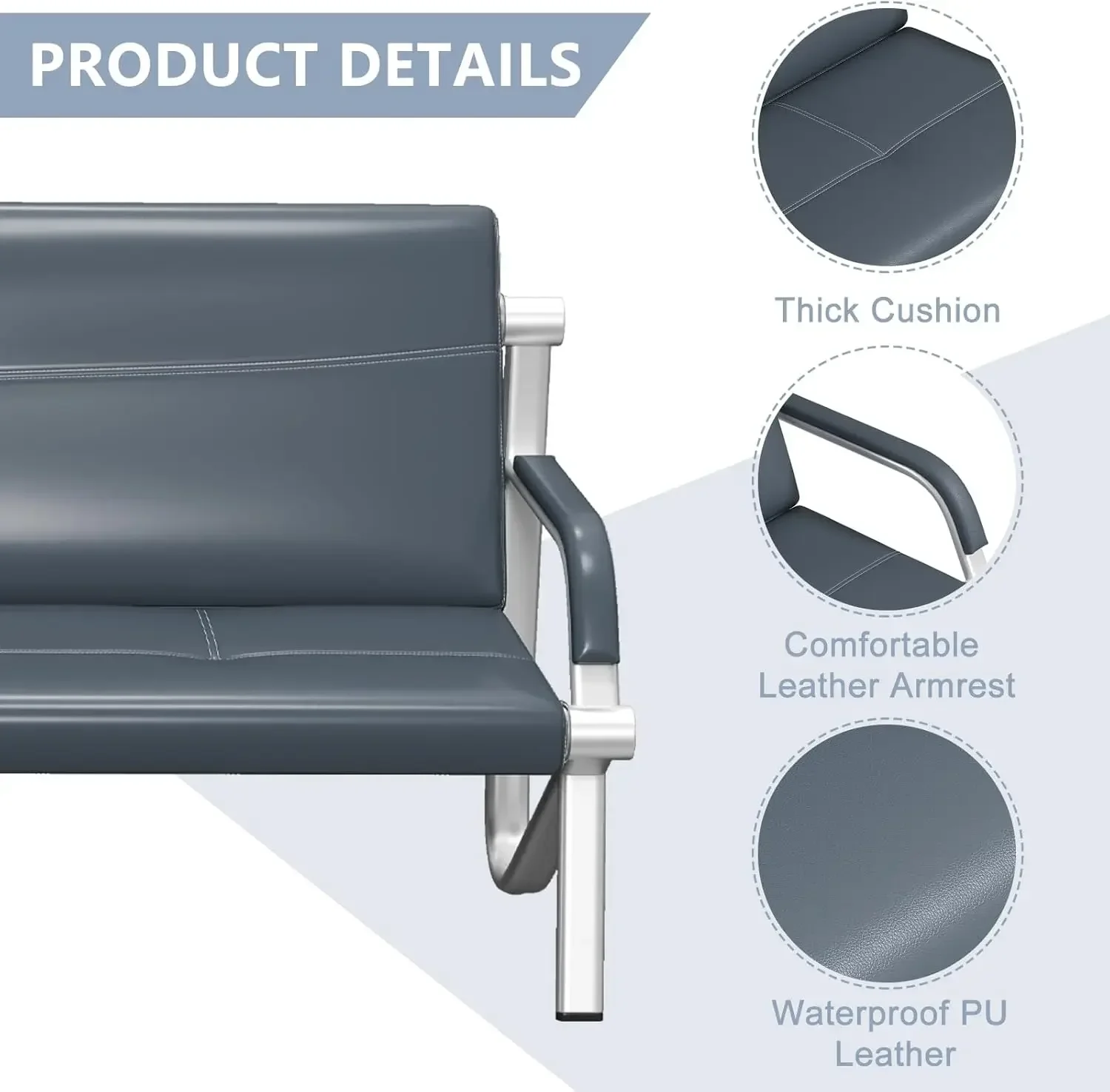 [Best Seller, Buy Now!]3-Seat  - огляд і ціна Office Furniture Now