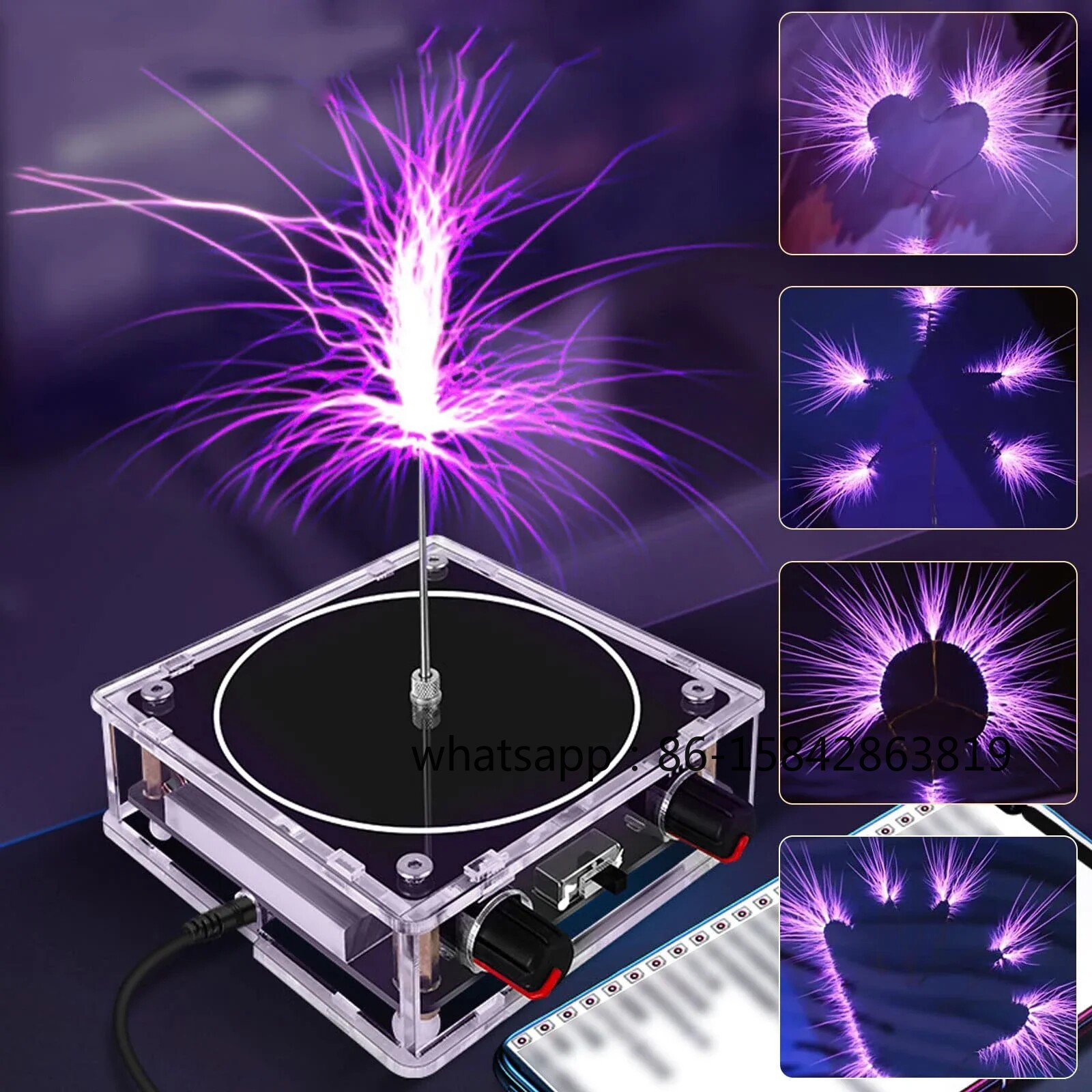 Bluetooth Music Tesla Coil PLU - огляд і ціна Office Furniture Plus