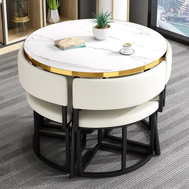 White Mobile Dining Tables Cha - огляд і ціна Office Furniture Center