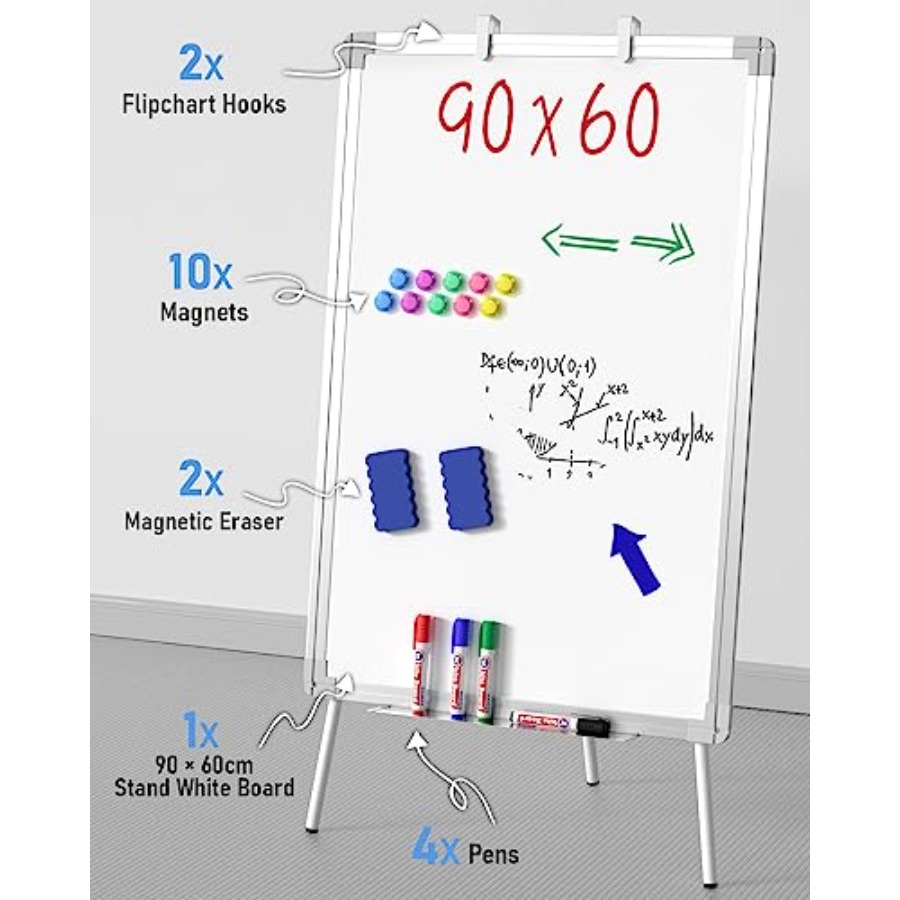 Easel Whiteboard with Stand, 3 - огляд і ціна Whiteboard Easel Tripod