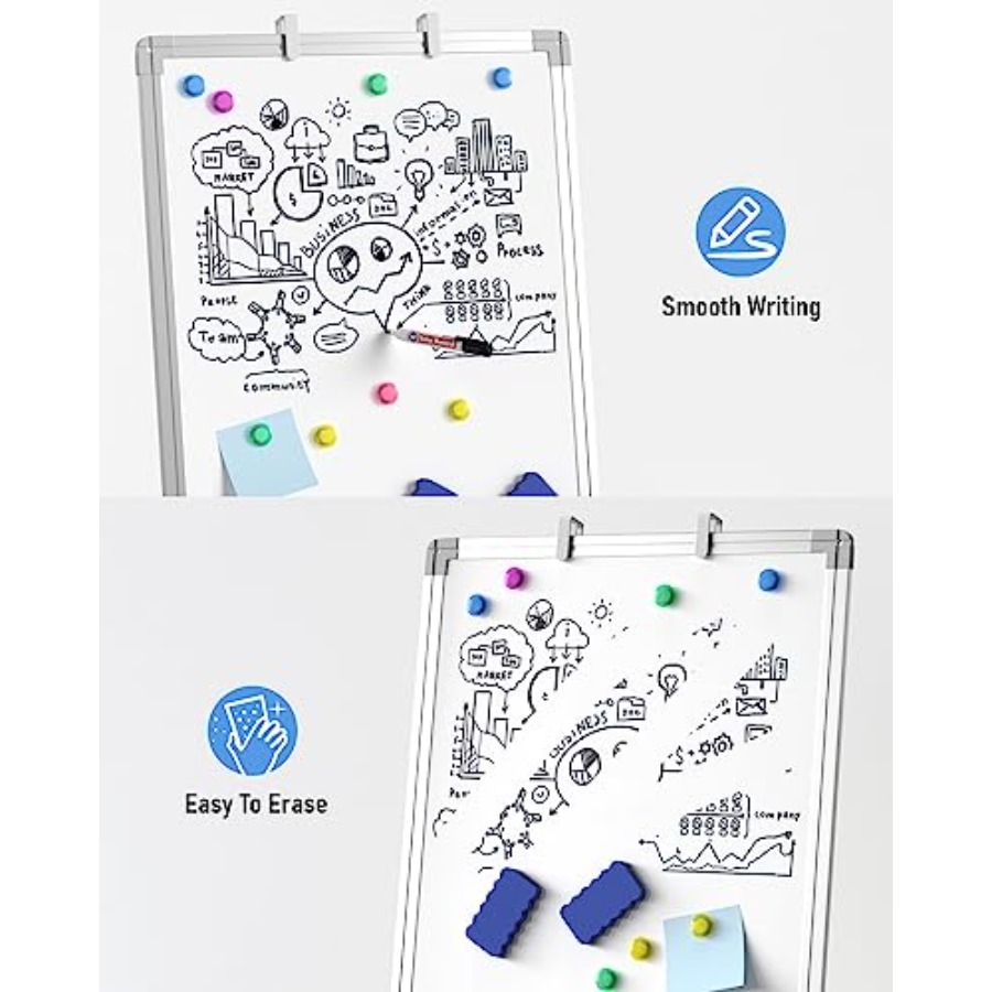 Easel Whiteboard with Stand, 3 - огляд і ціна Whiteboard Easel Tripod