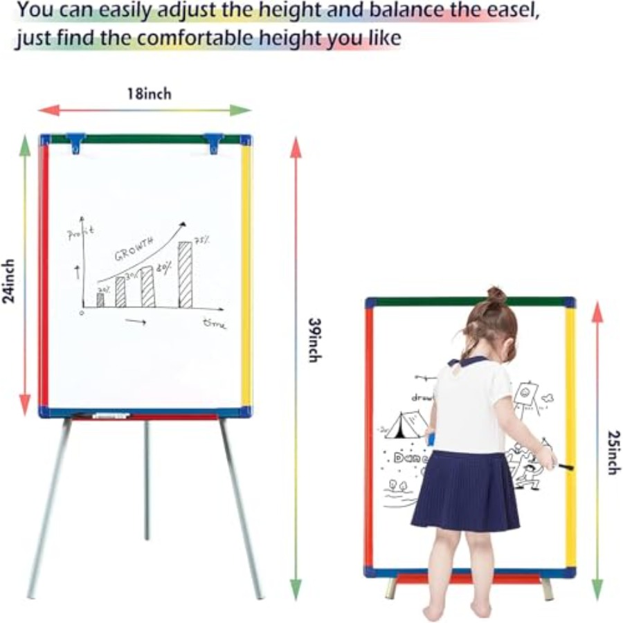 Dry Erase Board White Board fo - огляд і ціна Whiteboard Easel Tripod