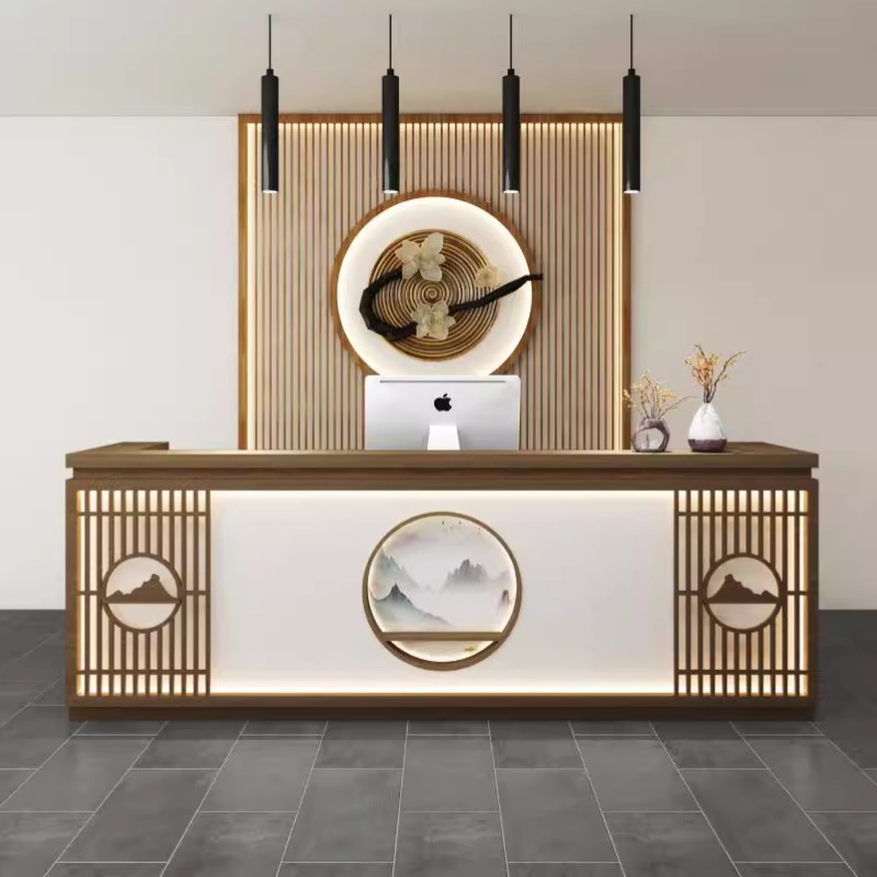 Simple Classic Reception Desk  - огляд і ціна Office Furniture In Usa
