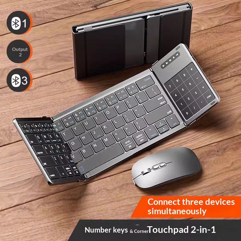 Mengzu Tri Fold Wireless Bluet - огляд і ціна Adjustable Laptop Table