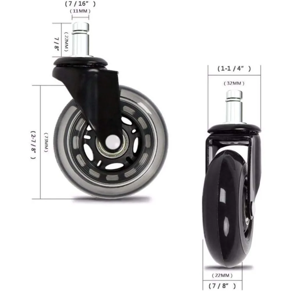 Office Chair Caster Wheels Set - огляд і ціна Office Furniture Solutions