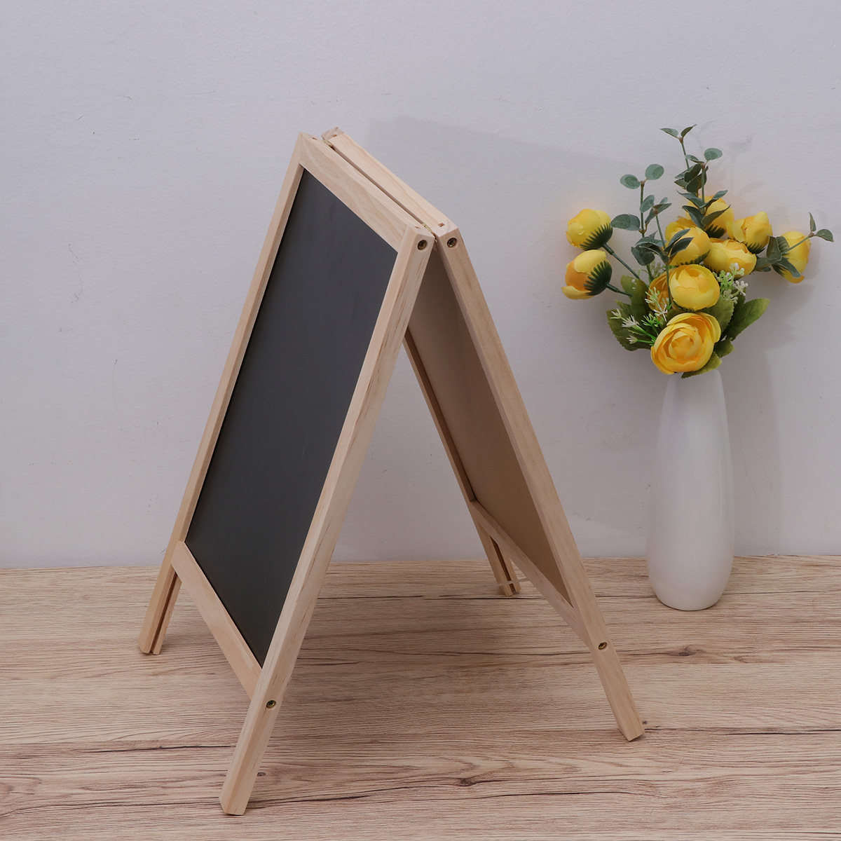 1Set Mini Wooden Double Side B - огляд і ціна Whiteboard Easel Tripod