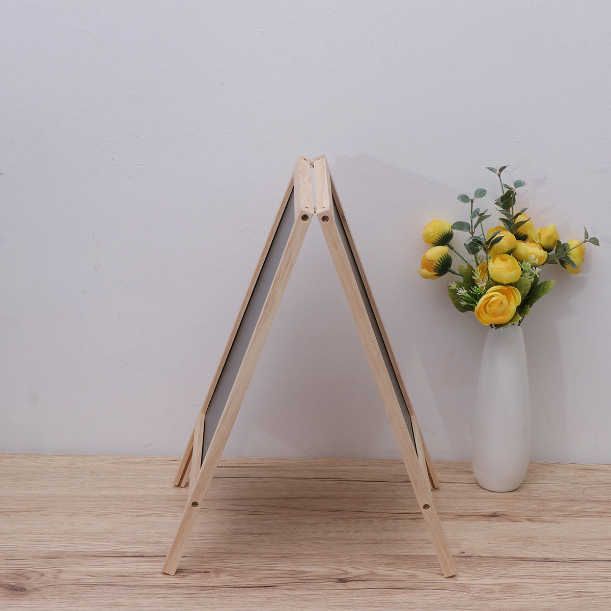 1Set Mini Wooden Double Side B - огляд і ціна Whiteboard Easel Tripod