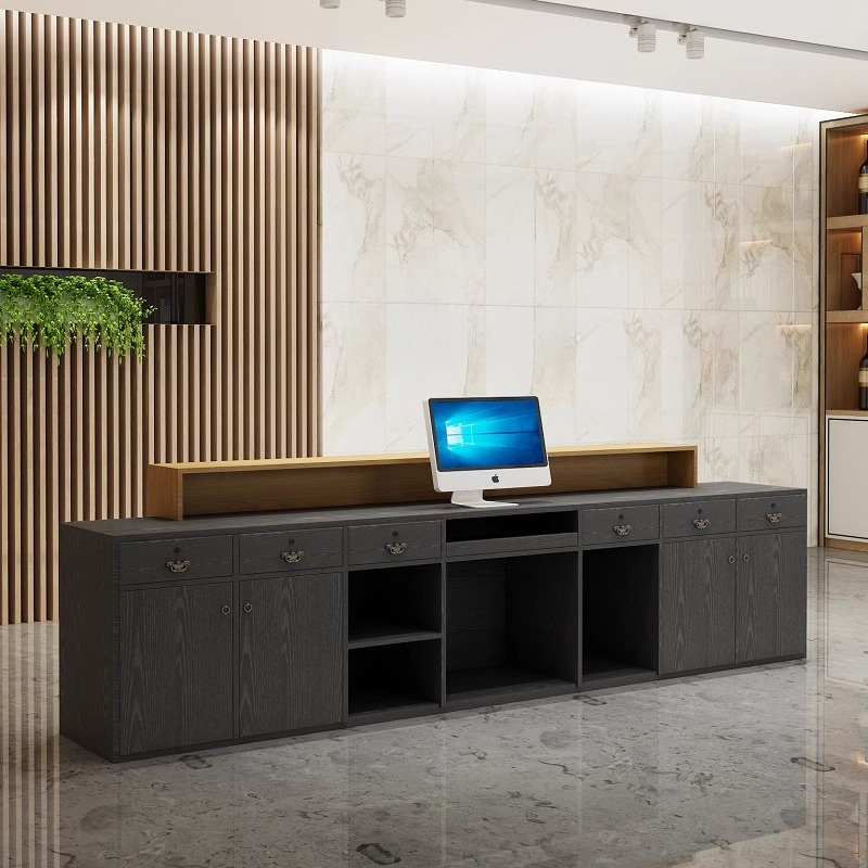 Simple Classic Reception Desk  - огляд і ціна Office Furniture In Usa