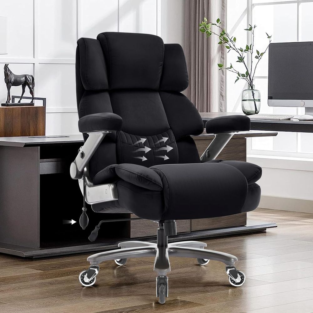 Extra Wide High-Back Desk Chai - огляд і ціна Office Furniture Plus