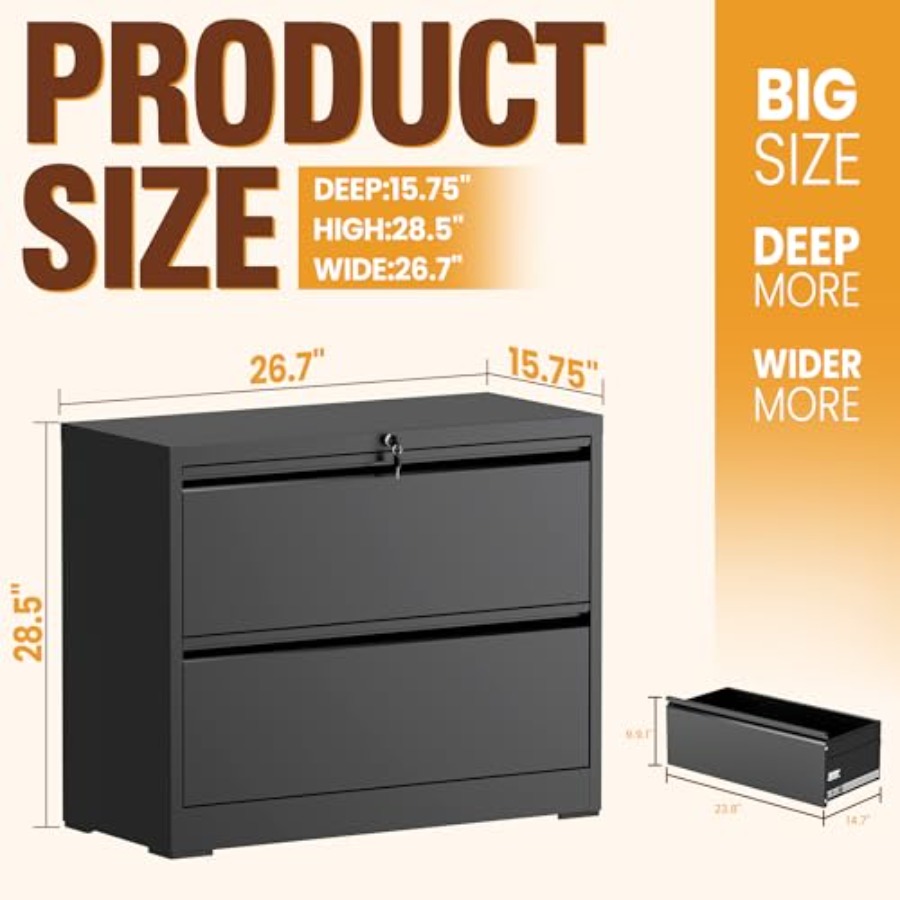 2-Drawer Lateral File Cabinet  - огляд і ціна Office Furniture Solutions