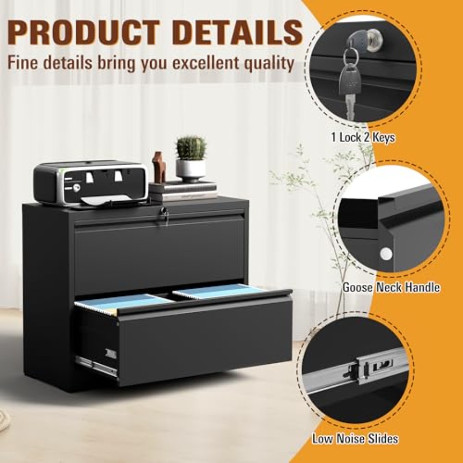2-Drawer Lateral File Cabinet  - огляд і ціна Office Furniture Solutions